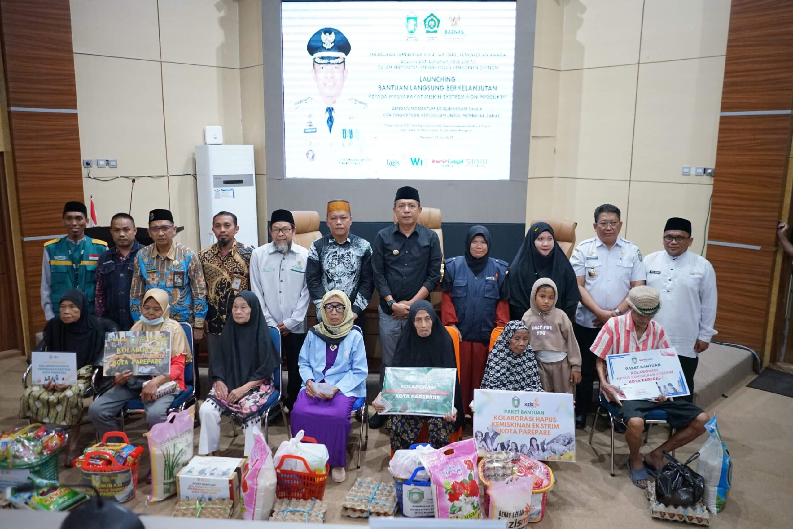 Kolaborasi Baznas dan LAZ, Parepare Luncurkan Program Berkelanjutan untuk Kurangi Kemiskinan Ekstrem