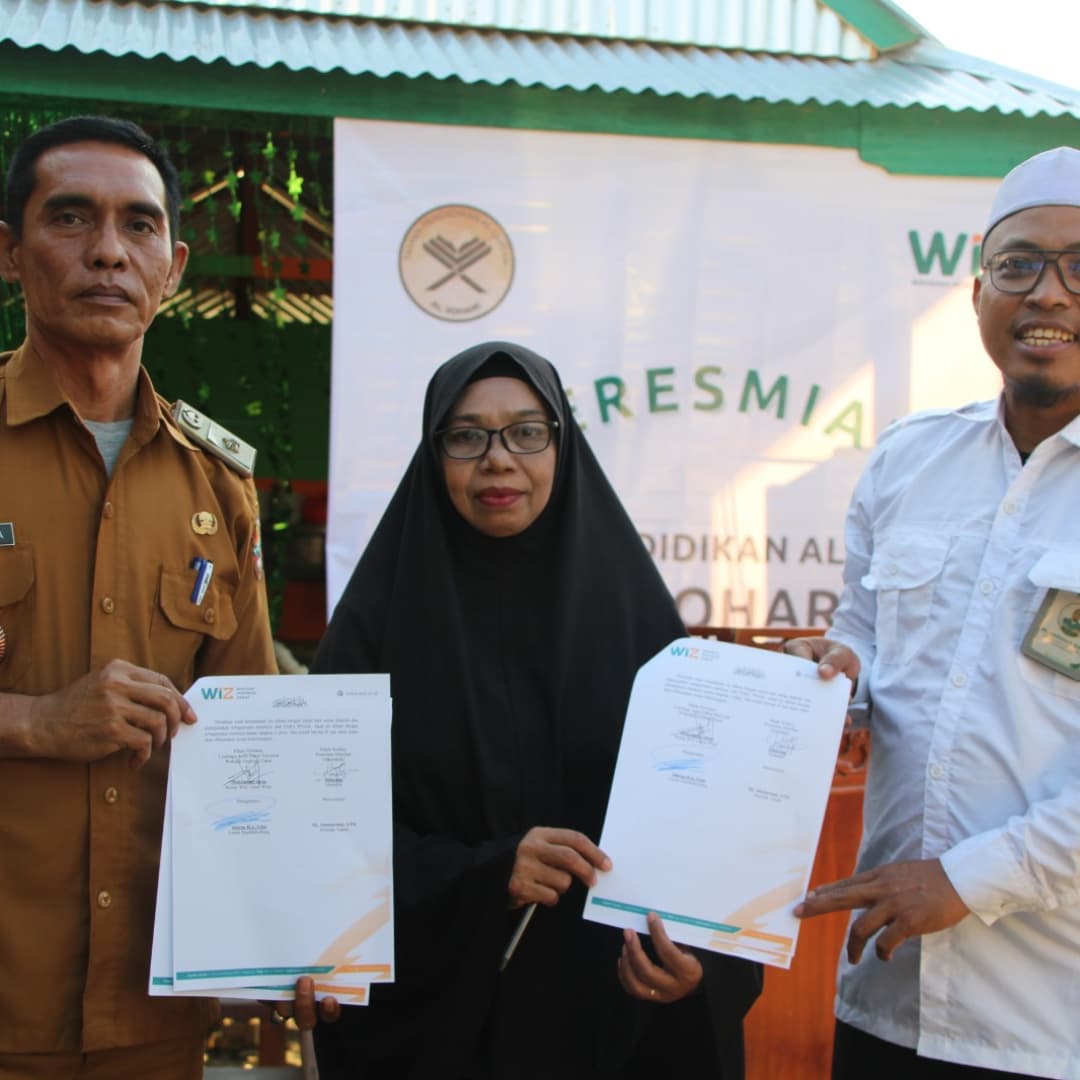 WIZ Wajo Resmikan TPA Al-Johari di Maddukelleng, Wajo
