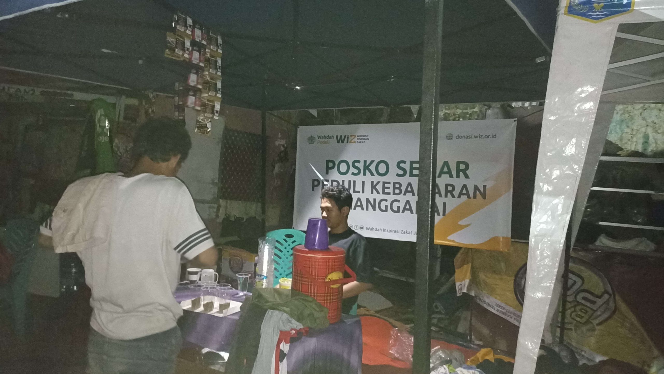WIZ dan WP Dirikan Posko Segar di Manggarai untuk Penyintas dan Relawan