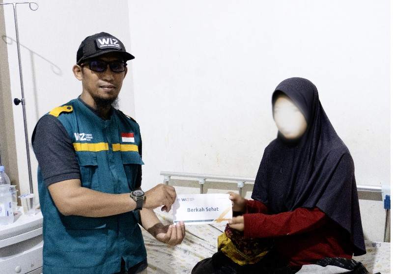 WIZ Parigi Bantu Ringankan Biaya Pengobatan Ibu Penderita Gangguan Kehamilan