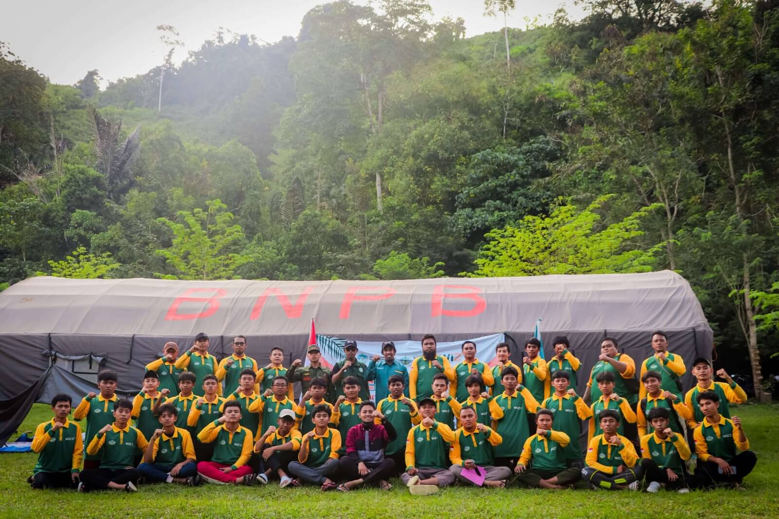 Penutupan Pelatihan Kebencanaan Wahdah Peduli Gorontalo dan Pengukuhan Pengurus Baru