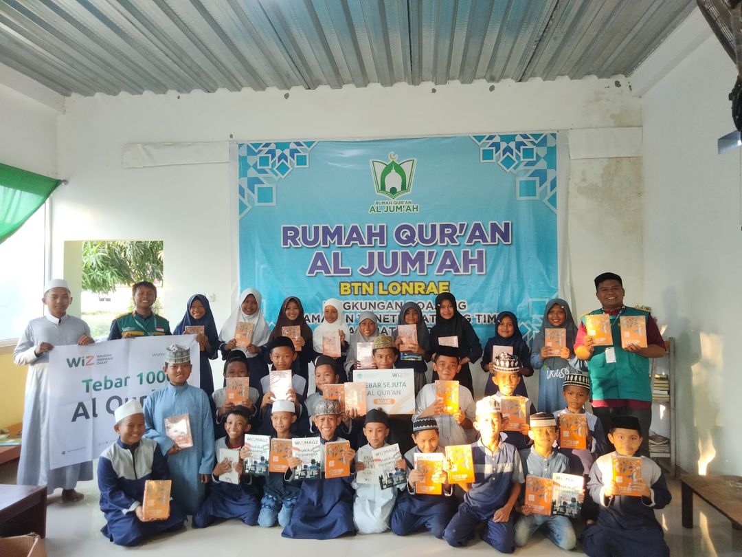 Program Tebar 1000 Al-Qur'an WIZ Bone Berjalan Sukses