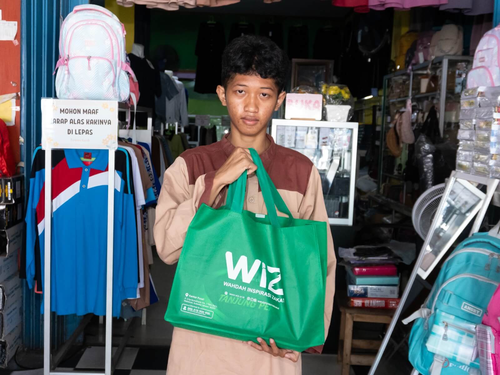 Kado Lebaran Yatim untuk Fabiyan, Berikan Senyum Bahagia Menyambut Idul Fitri