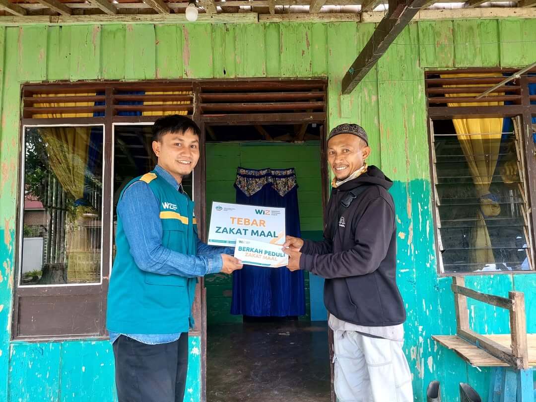WIZ Salurkan Zakat Harta Hingga ke Pelosok Konawe Sultra