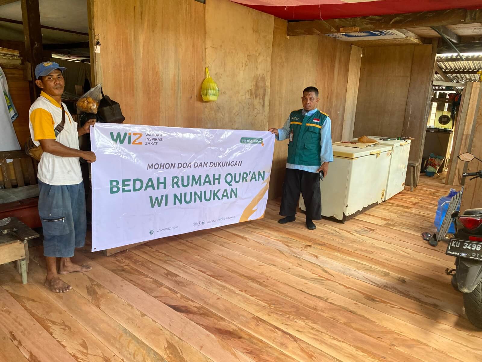 Pembangunan Rumah Qur’an Ibu Satina Terus Berlanjut