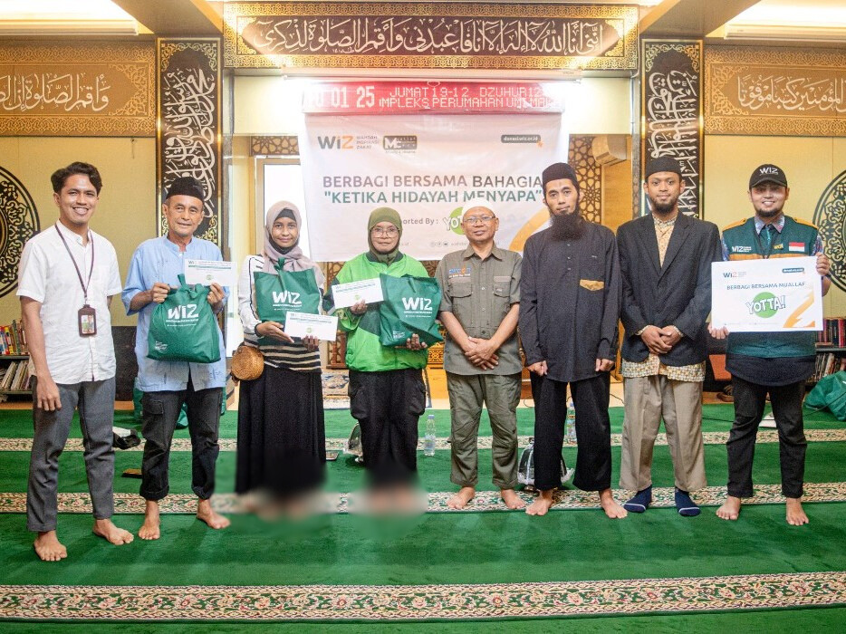 WIZ Bersama YOTTA Perkuat Dakwah Sosial Melalui Program Zakat Korporasi