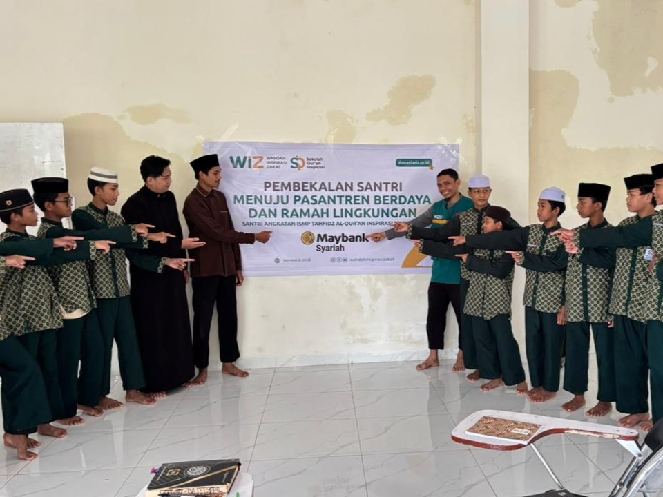 Ikhtiar Pondok Tahfidz WIZ Mencetak Penghafal Al-Qur'an yang Mandiri dan Ramah Lingkungan