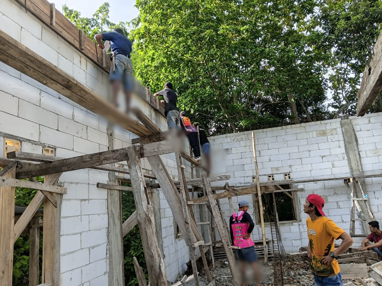 Menengok Pembangunan Masjid Jabal Nur di Desa Watu Soppeng, Sedikit Lagi Rampung tapi Masih Butuh Uluran Tangan