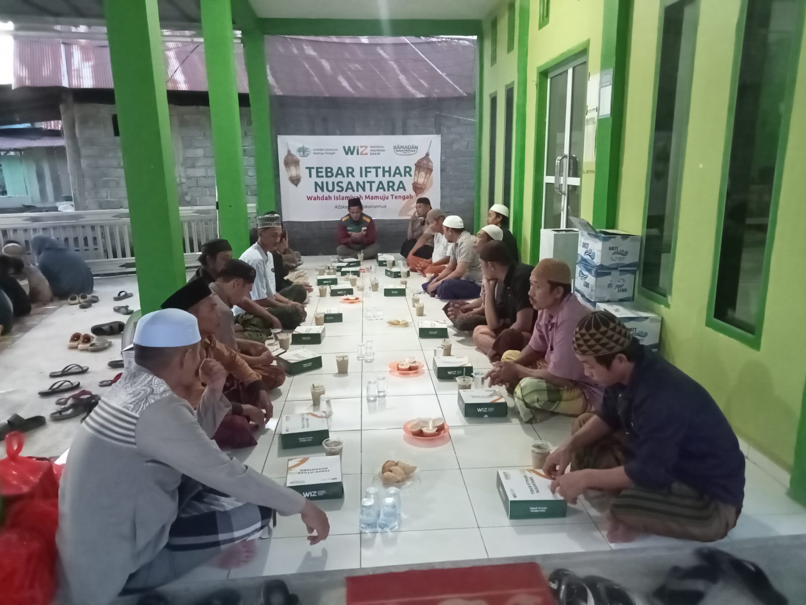 Tebar Ifthar di Desa Mahahe, WIZ Mamuju Tengah Rajut Kehangatan Ramadan
