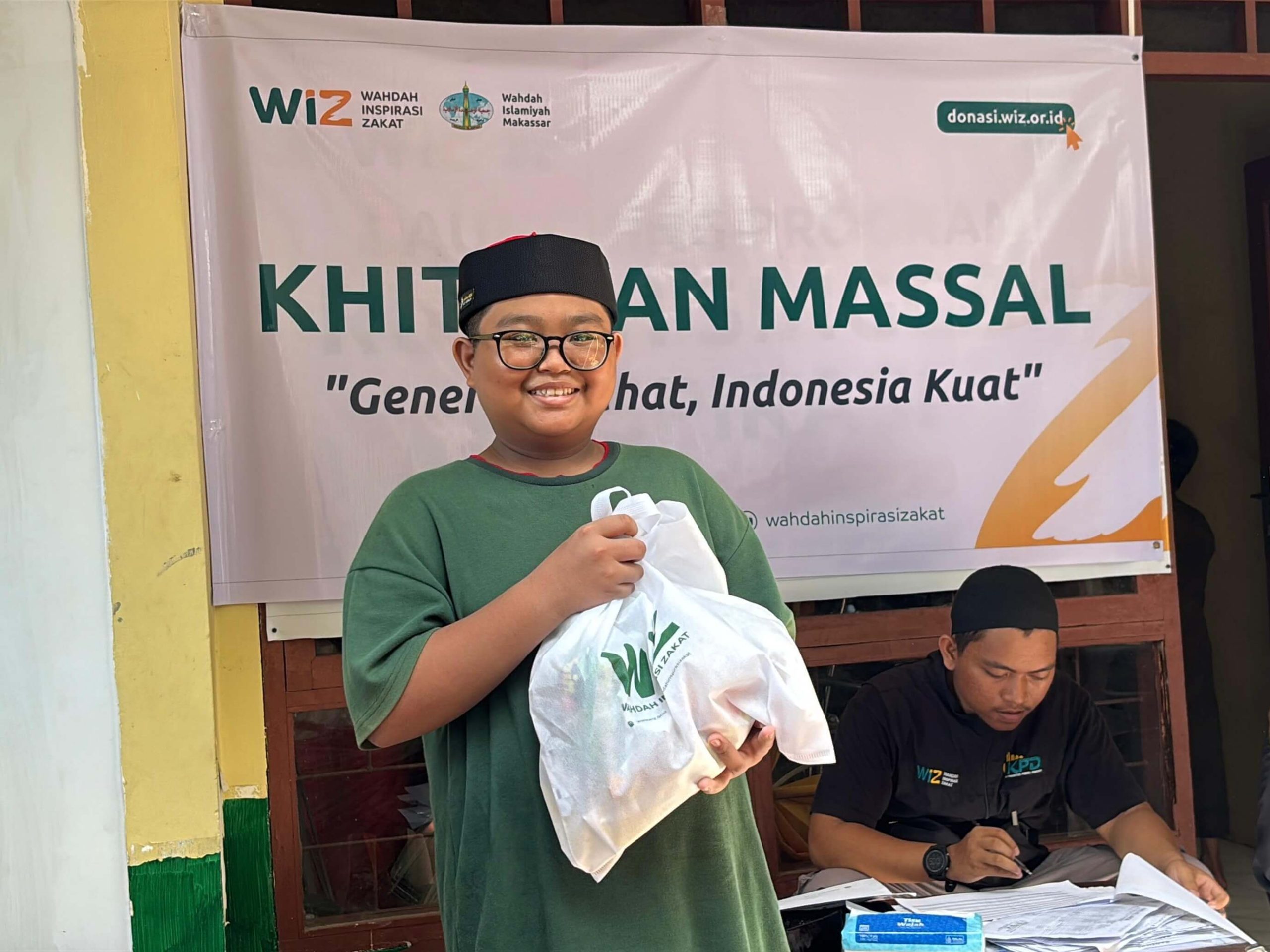 Kolaborasi Kebaikan WIZ, DPD WI Makassar, dan PT Renovki Hadirkan Khitanan Massal Gratis untuk Generasi Sehat, Indonesia Kuat