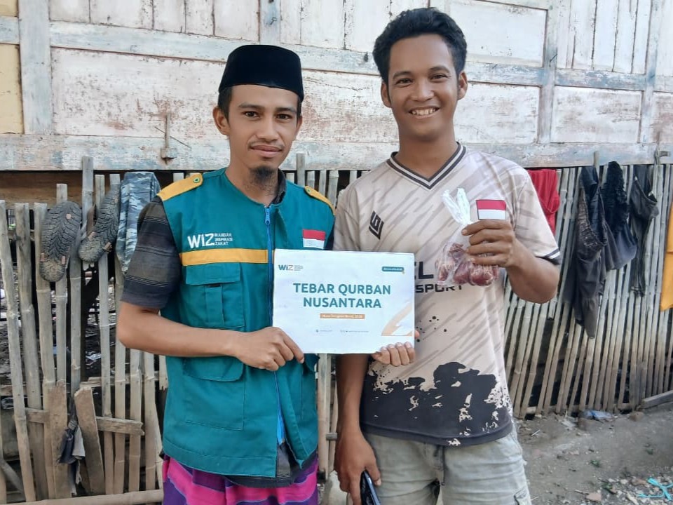 Qurban Sapa Pelosok NTB, 110 Keluarga Terima Paket Daging di Hari Qurban