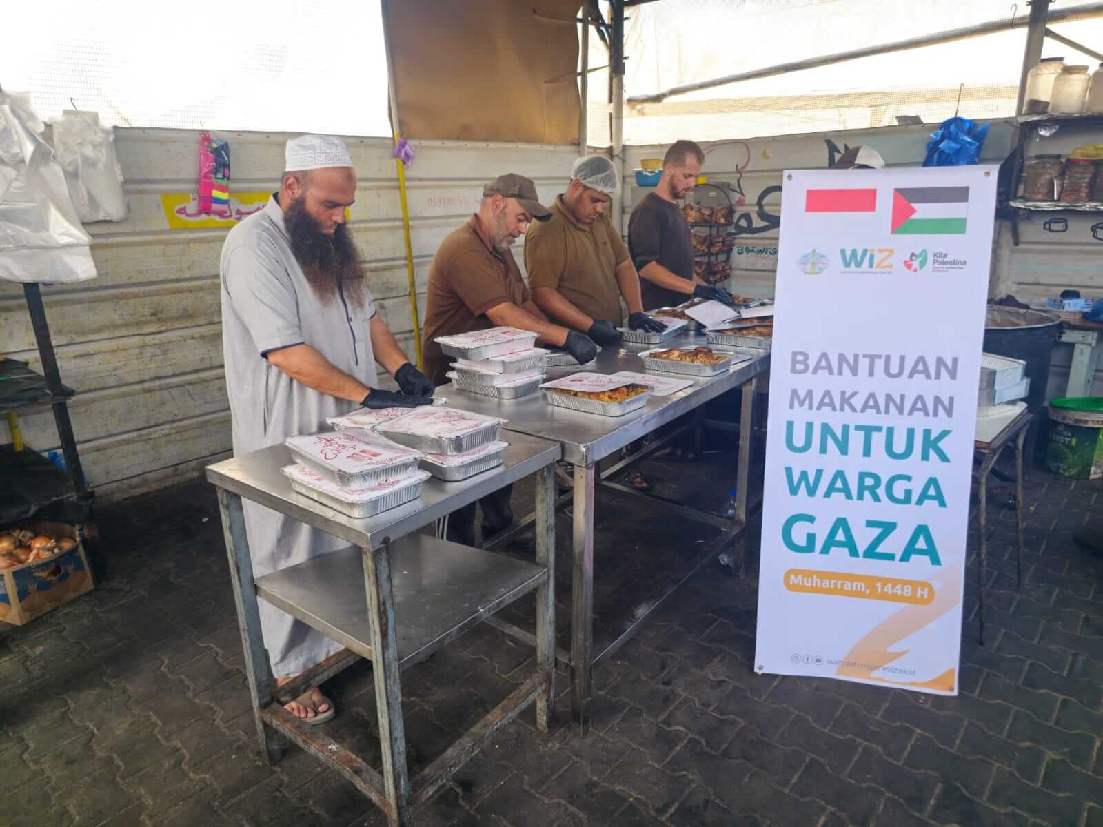 Kondisi Gaza Makin Sulit, Bantuan Kemanusiaan Pasok Kebutuhan 250 KK di Khan Yunis