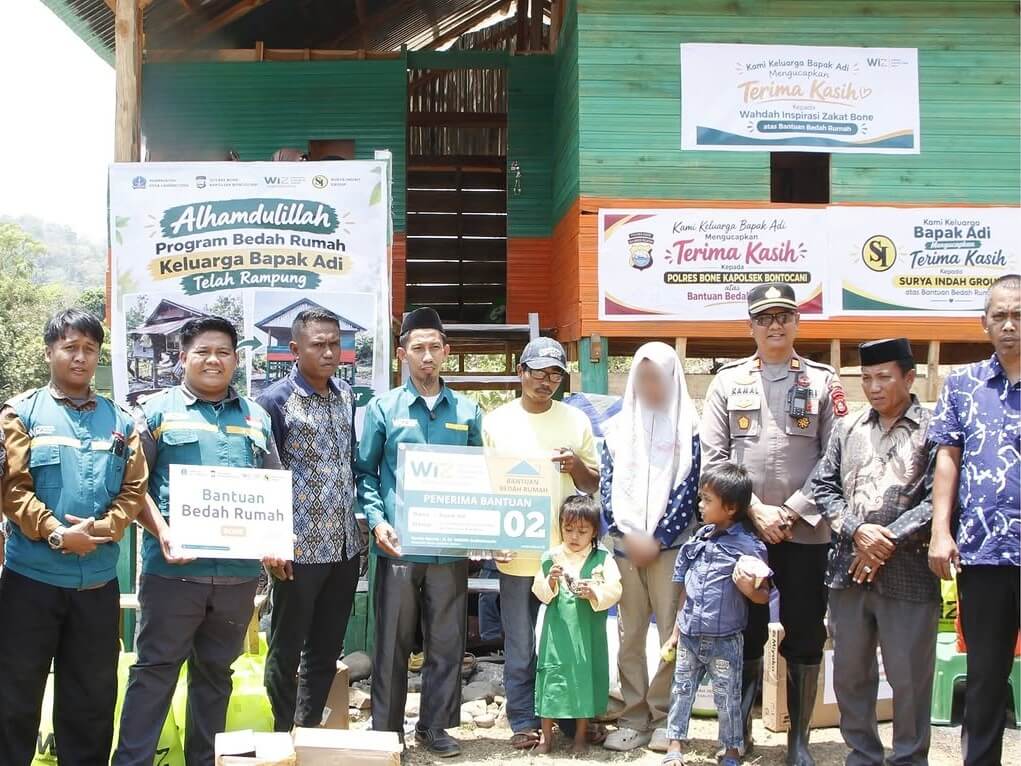 Harapan Baru dari Pelosok Bontocani: WIZ Bone Hadirkan Rumah Layak Huni untuk Keluarga Pak Adi