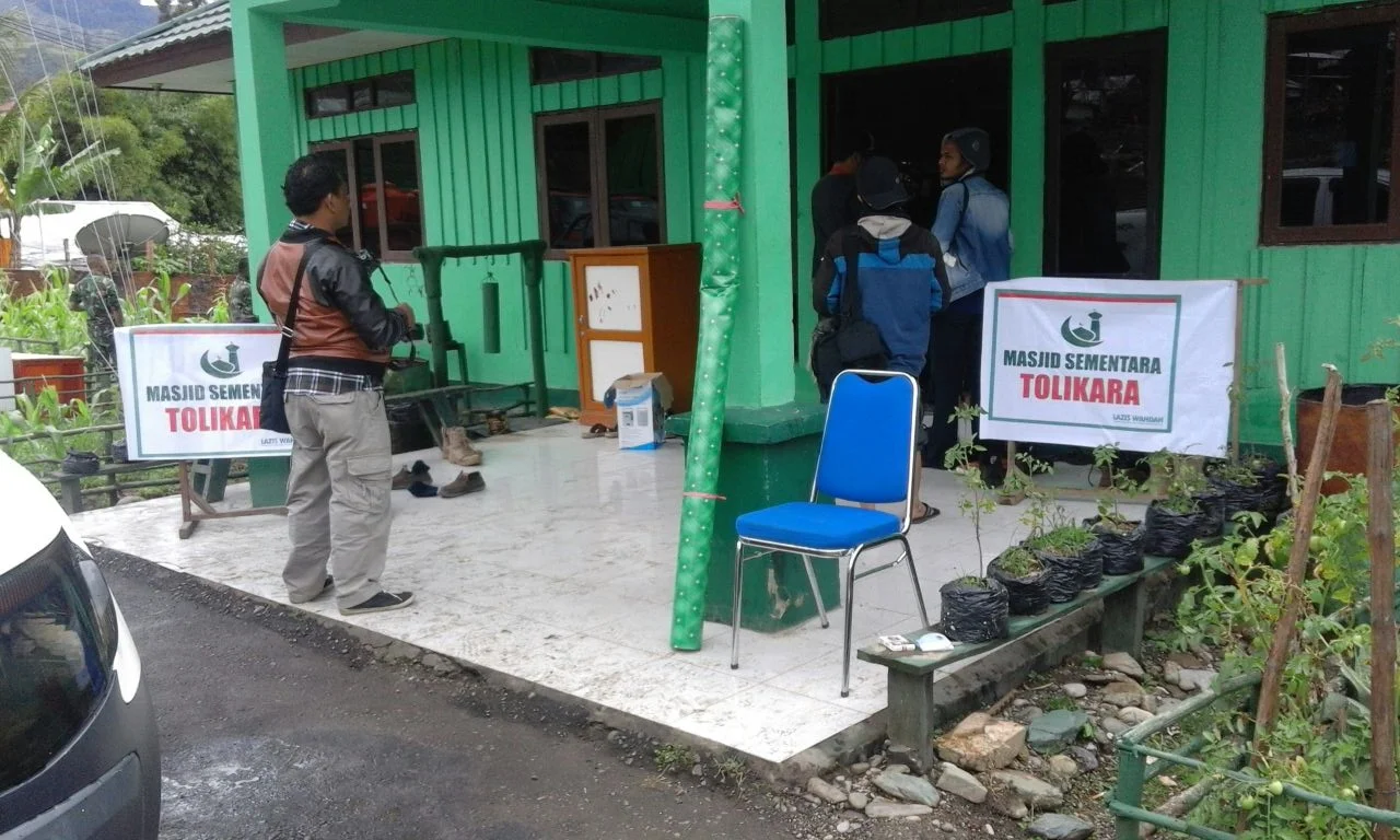 Masjid Sementara Shalat Jumat